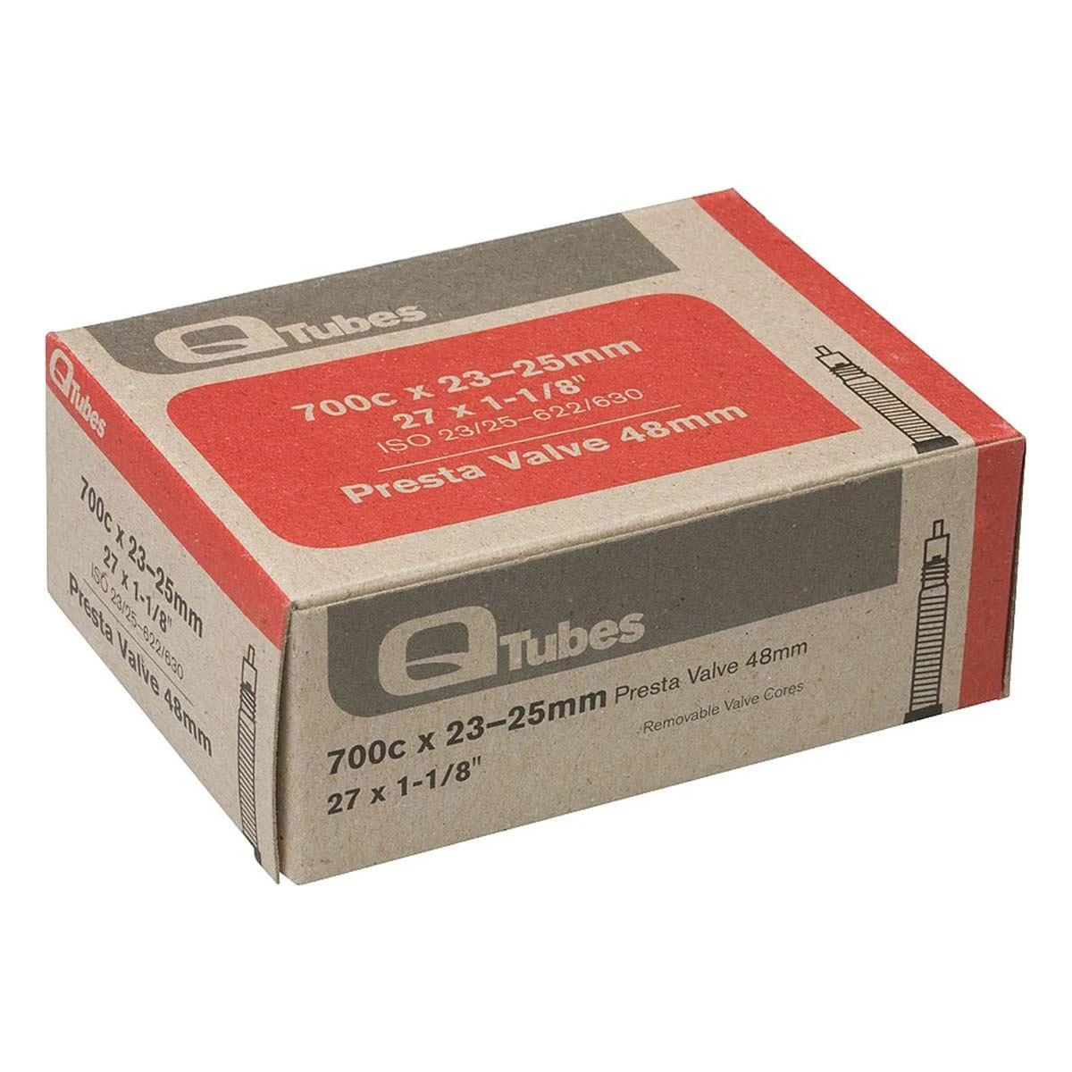 Q-Tubes 700c Presta Valve Tube 1 Q-Tubes 700c Presta Valve Tube