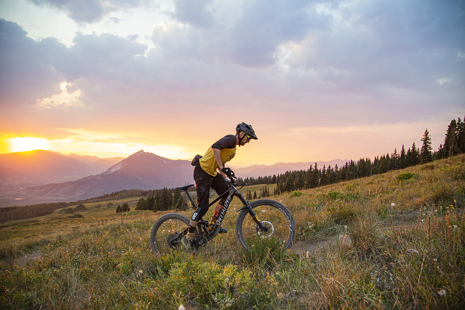 Cheap Rugged MTB Store -Cheap Rugged MTB Store zCement Creek road mountain biking sunset Crested Butte